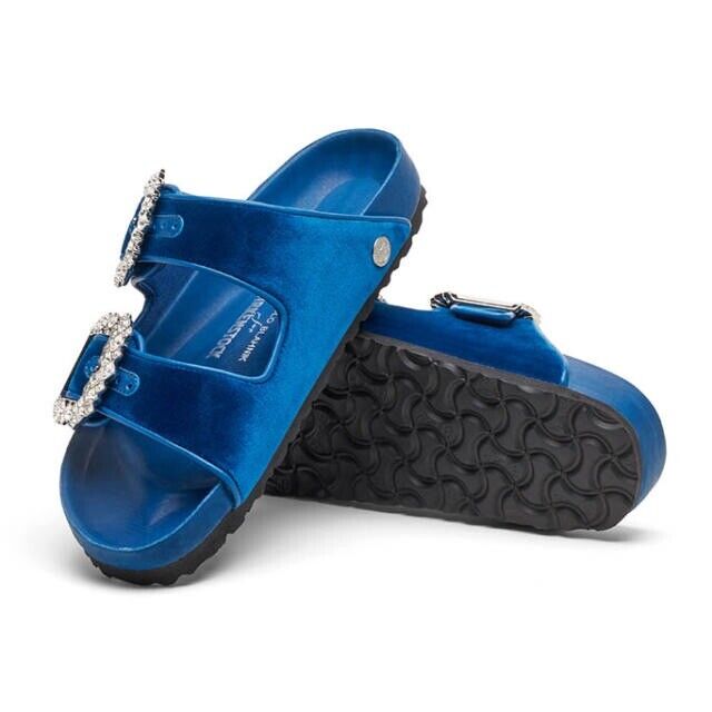 New BIRKENSTOCK × MANOLO BLAHNIK Arizona Crystal Buckle New BIRKENSTOCK × MANOLO BLAHNIK Arizona Crystal Buckle