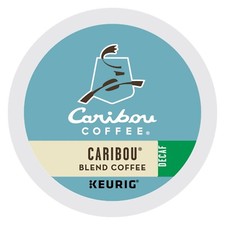 Caribou DECAF Blend Coffee 24 to 144 Keurig K...