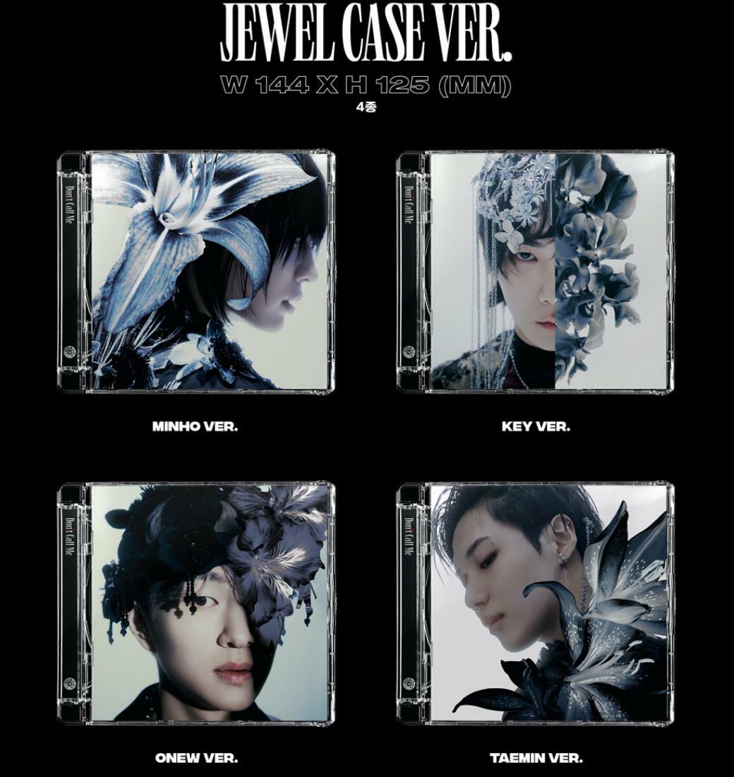 SHINee 7TH ALBUM Don't Call Me Jewel Case ver. RANDOM COVER CD +