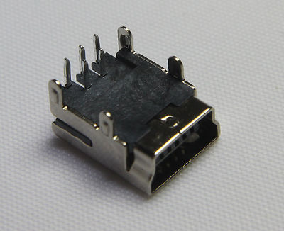 Mini USB Buchse 5 Pin 5P Typ B SMD Jack Smartphone Navi GPS Einbaubuchse 06