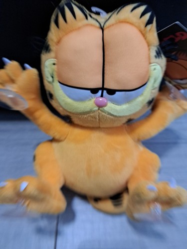 Kidrobot Garfield 8" Plush Suction Cup Window Clinger NEW/NWT - Fast Shipping. - Picture 3 of 7