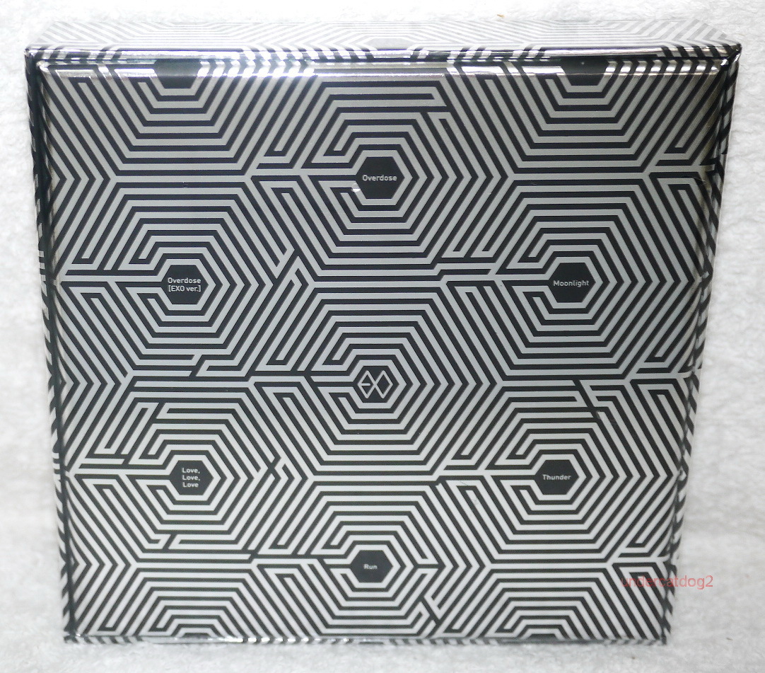 EXO-K Mini Album Vol. 2 Overdose Taiwan CD+Card+44P (Korean