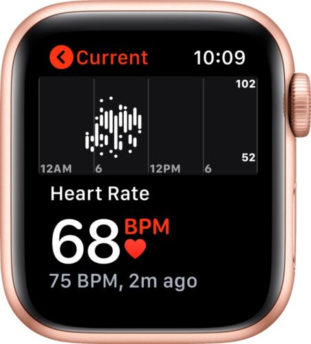 Apple Watch Series SE 44 mm (GPS) Aluminiumgehäuse - sehr gut - Bild 5 von 17