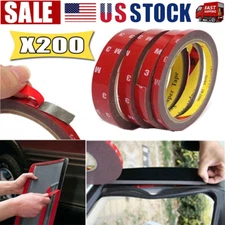 400 Auto Tape Acrylic Foam Double Sided Back Car Mounting Adhesive 3m x10mm 10ft