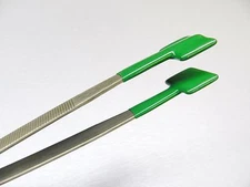 Specialty Tweezers PVC Coated Forceps Flat Tips Safe Rubber NON Marring Holding