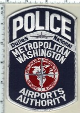 Metropolitan Washington Airports Authority Dulles National Police Shoulder Patch
