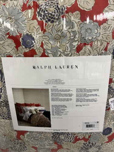 RALPH LAUREN Remy Floral FULL/QUEEN 1PC Comforter NEW - Picture 2 of 3