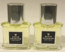 Lot Of 2 DAVID BECKHAM INSTINCT Eau de Toilette Spray Men - 0.5 oz each
