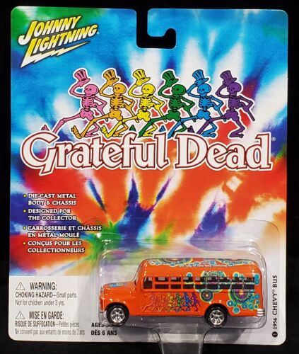 Johnny Lightning 56 1956 Chevy School Bus Grateful Dead Detailed Chevrolet Car - Picture 2 of 2