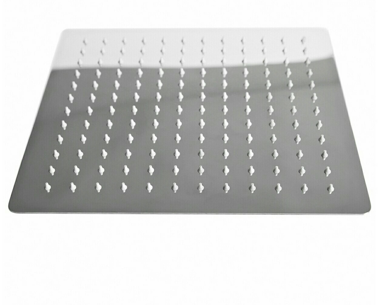 Stainless Steel 300mm Square Swivel Tilt Shower Head Bathroom SH112 eBay