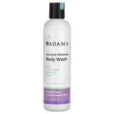 Adama, Ancient Minerals Body Wash with Ancient Clay, Rosemary & Sage, 8 fl oz