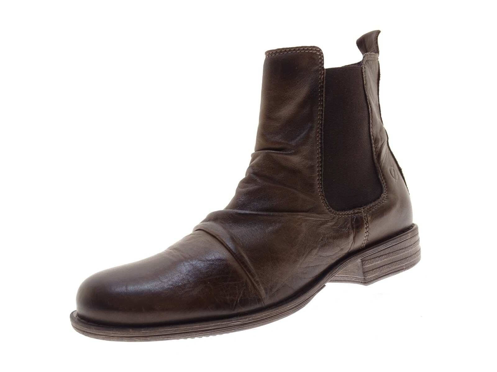 Ботинки Челси от Paul Vesterbro Damen Schuhe Stiefeletten Gr 39 Braun Leder 12790₽