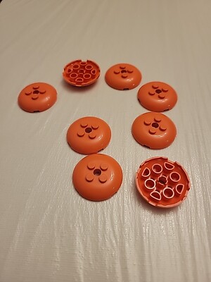 NEW LEGO 8X SPHERE 4X4 W/KNOB #65138.