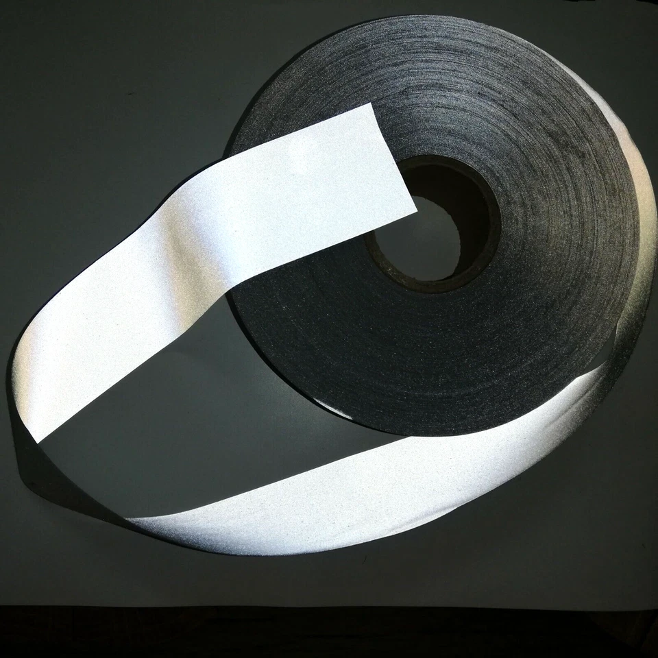 1 Meter Reflektorband Arbeitskleidung Sicherheitsbekleidung Warnfolie Reflex - Bild 3 von 3