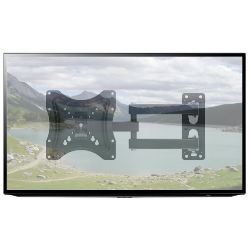 Support TV Wall LCD LED Plasma 14 " To 42 " 35kg Frame 50 To 460mm Arm Mobile - Picture 4 of 12