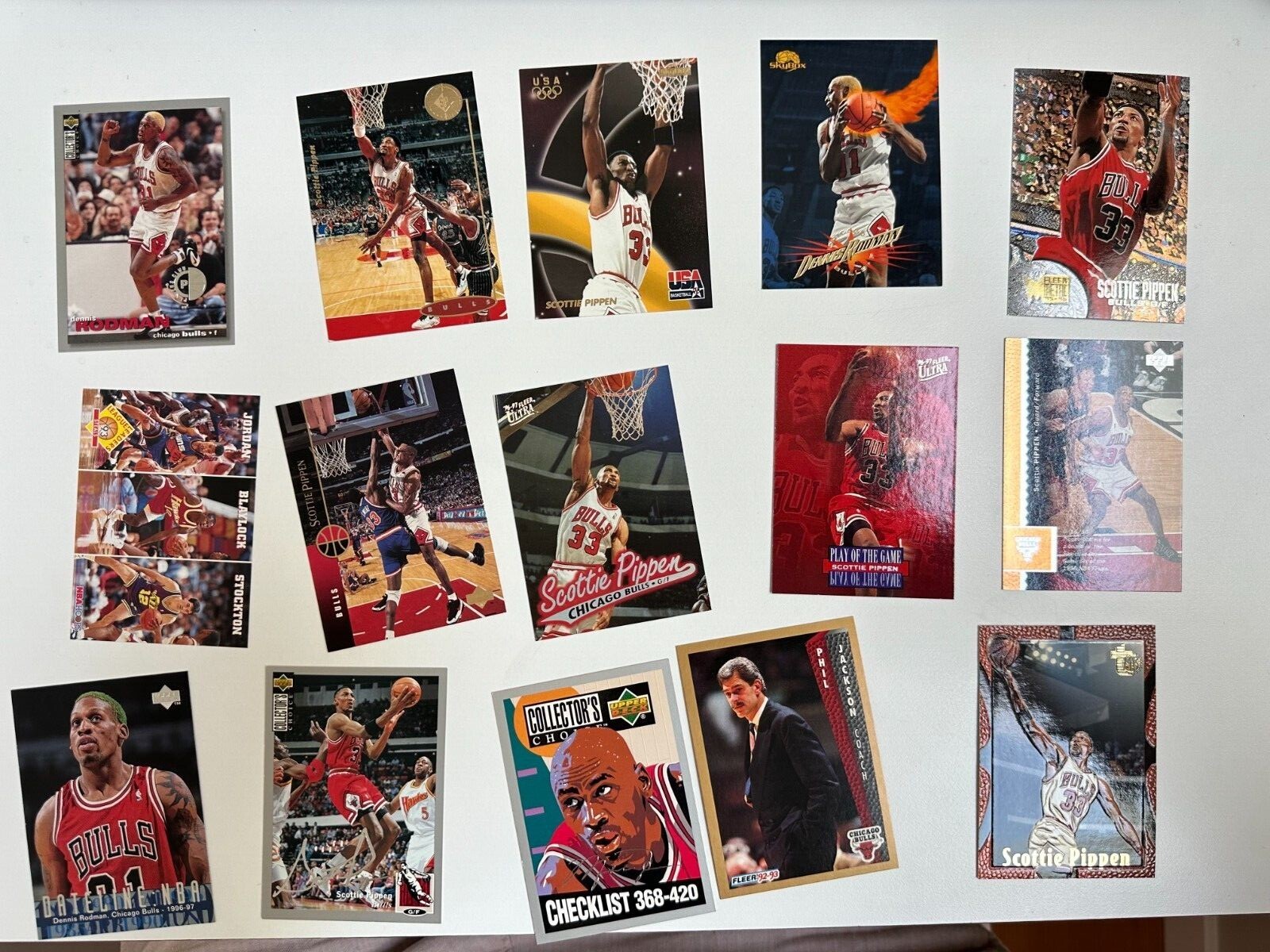Pick your NBA team -- 150-200 card lots 90's HOF + RCs -- Free shipping! (C) - Picture 5 of 28