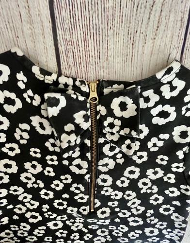 GIRLS 6 ~ Gymboree Knit Shift Summer Dress ~ City Kitty Black Leopard Print - Picture 9 of 11
