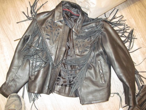 MOTORCYCLE LEATHERs /womans small/ - Picture 4 of 11