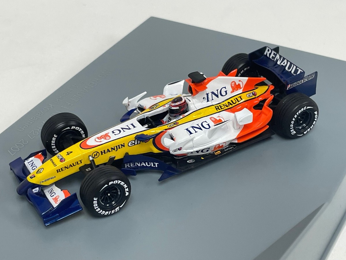 1/43 Renault R27 ING from 2007 F1 Season Kovalainen ING Edition