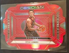 2020-21 Panini Obsidian - Eclipse Electric Etch Red Flood #39 Kyle Lowry