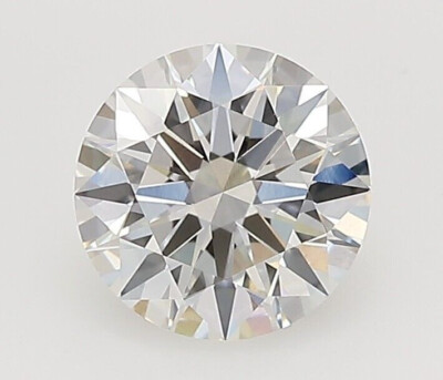 Round  Cut 1.05Ct Lab Grown IGI Certified Diamond F color VVS2 Clarity CVD Stone