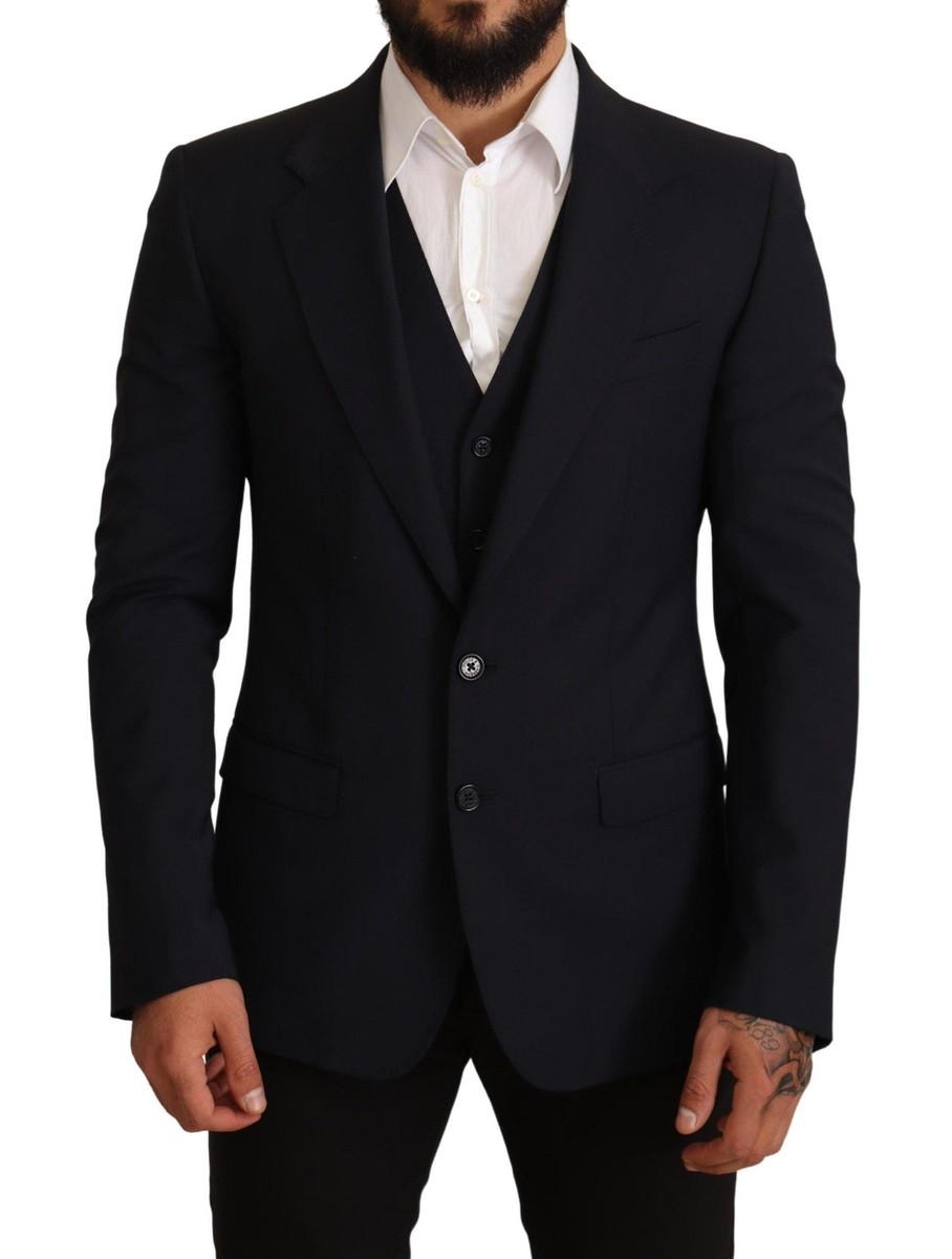 DOLCE&GABBANA ジャケットMARTINI サイズ48 Dolce & Gabbana Blue 2 Piece MARTINI Blazer Suit Jacket | eBay