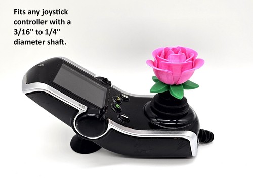 Power Wheelchair Powerchair Accessory Replacement Rose Joystick Knob - Picture 5 of 8