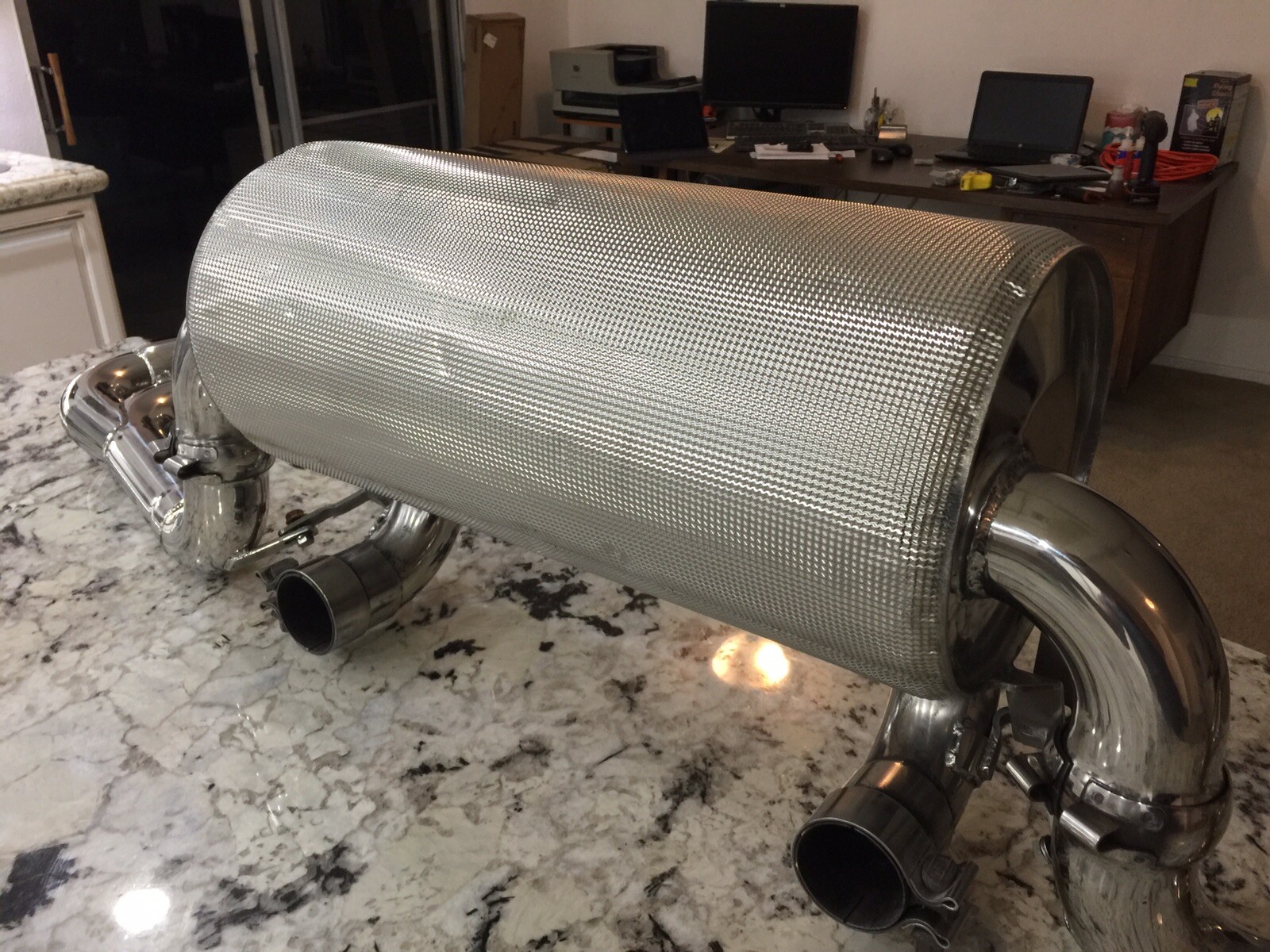 Ferrari 360 Novitec/Fuchs Sports Exhaust Muffler Stainless