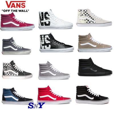 vans hi top shoes