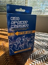 Kids Against Maturity Lets Go Edition Travel Card Game New In box