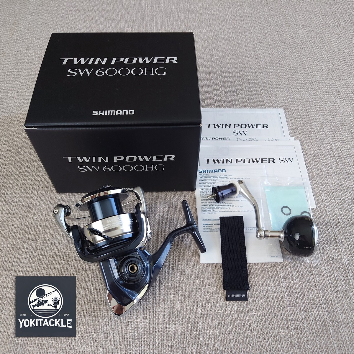 Shimano 21 TWIN POWER SW 6000HG Spinning Reel -Watch Product Shimano 21 TWIN POWER SW 6000HG Spinning Reel -Watch Product