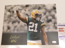 Eric Stokes Signed Autographed 11x14 Photo Green Bay Packers Georgia JSA COA B