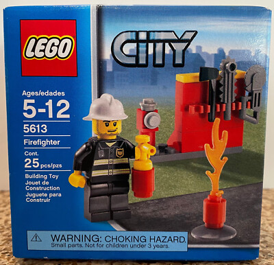2003 Lego City Firefighter Fireman (5613) ~ Factory Sealed Box NIB