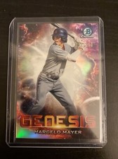 Marcelo Mayer 2021 Bowman Chrome Draft Genesis Refractor /250 Boston Red Sox SP