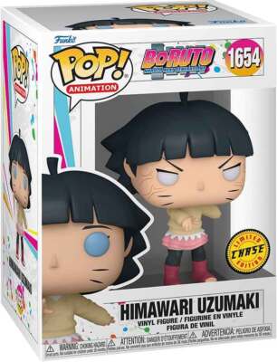 Pop Animation Naruto 3.75 Figure Boruto Exclusive Himawari
