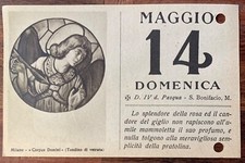 San Bonifacio Märtyrer, Andachtsbild Des Tages Sonntag 14 Mai 1933