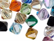 72 Swarovski 8mm Xilion Crystal Bicone Beads Mixed Colors 5328  