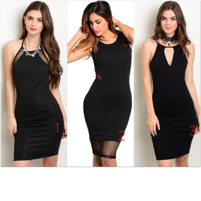 little black dress open back