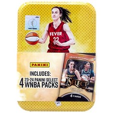 Indiana Fever Panini Prizm Caitlin Clark Trading Card COLLECTOR Tin