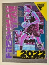 2022-23 Panini Flux #26 Mark Williams Freshman Year Rookie Charlotte Hornets