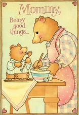 Happy Birthday Mommy Baker Bear Bears Baking Cooking Dayspring Card