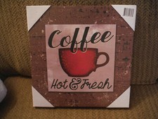 NEW 12" x 12" Canvas Art Hanging Wall Sign - YOUR CHOICE - VARIOUS THEMES G17