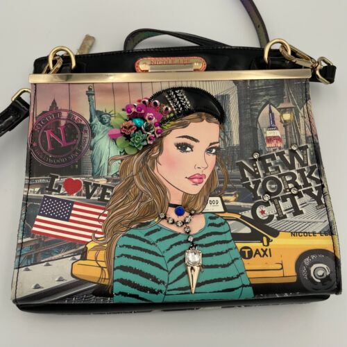 Nicole Lee Purse I Love America, New York City & Taxi Design