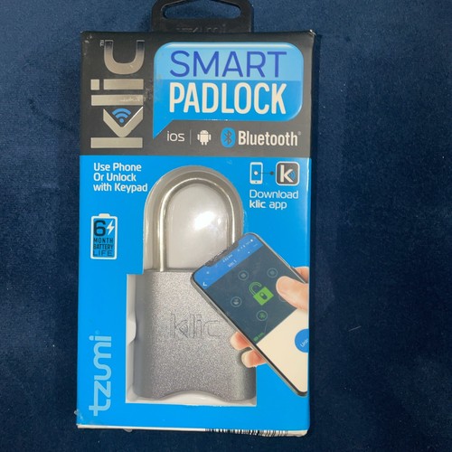 TZUMI KLIC Lucchetto Intelligente Bluetooth Senza Chiave USB Apple Android Blocco Ricaricabile