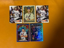 Brandon Nimmo 2016 Topps Update NY Mets Rookie Card RC MINT+5 Card Lot. rookie card picture