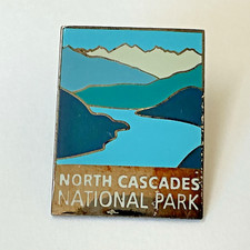 North Cascades National Park Tourist Travel Souvenir Lapel Hat Jacket Pin (T15)