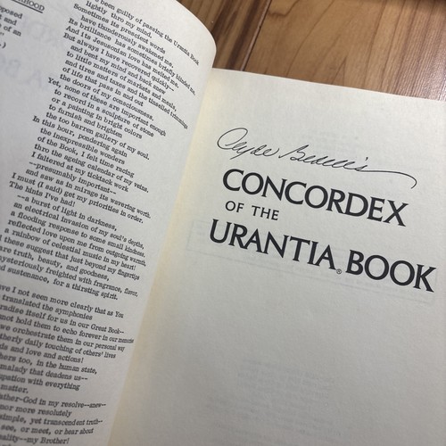 Conkordex Of The Urantia Book Clyde Bedell Second Edition 1980 Hardcover - Bild 4 von 5