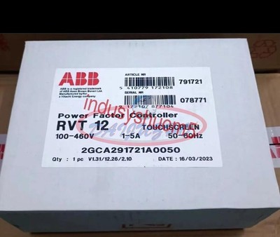 ONE ABB RVT-12 Power Factor Controller RVT 12 New