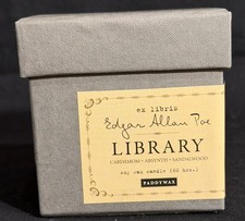 Paddywax Library Candle Edgar Allan Poe Carda...