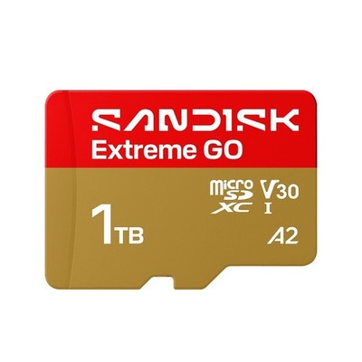 SanDisk Extreme GO 1TB microSDXC 240MB/s UHS-I U3 4K V30 A2 SDSQXGN-1T00-GN6MN